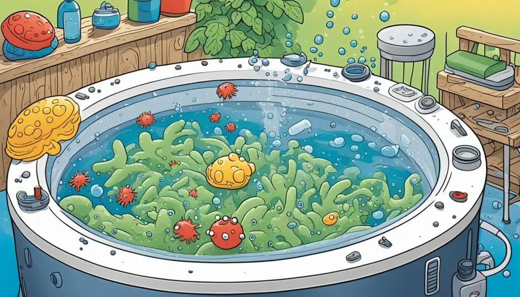 Bacteria risks in inflatable hot tubs