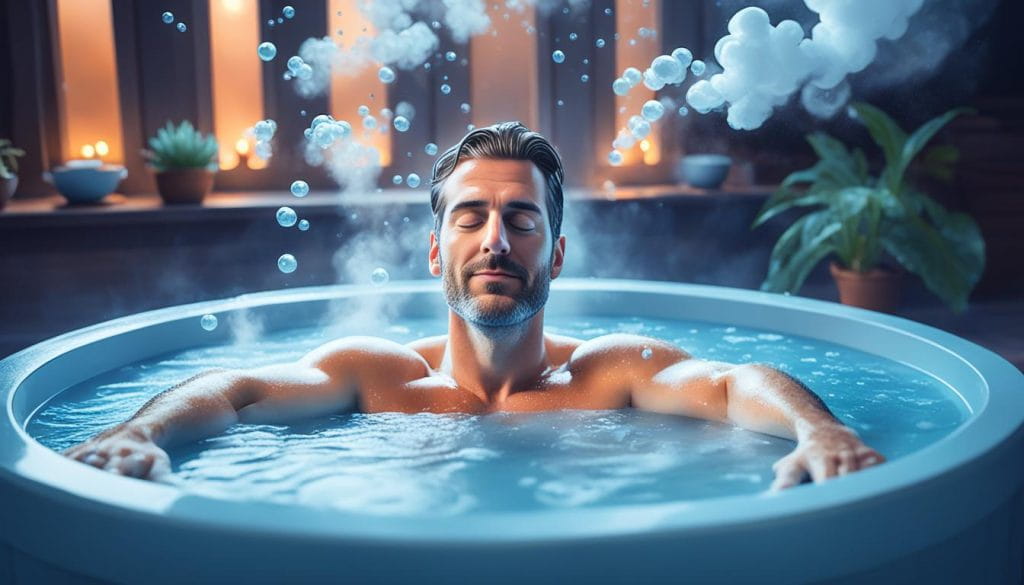 Relaxation Visualization in Hot Tub Relaxation Visualization in Hot Tub