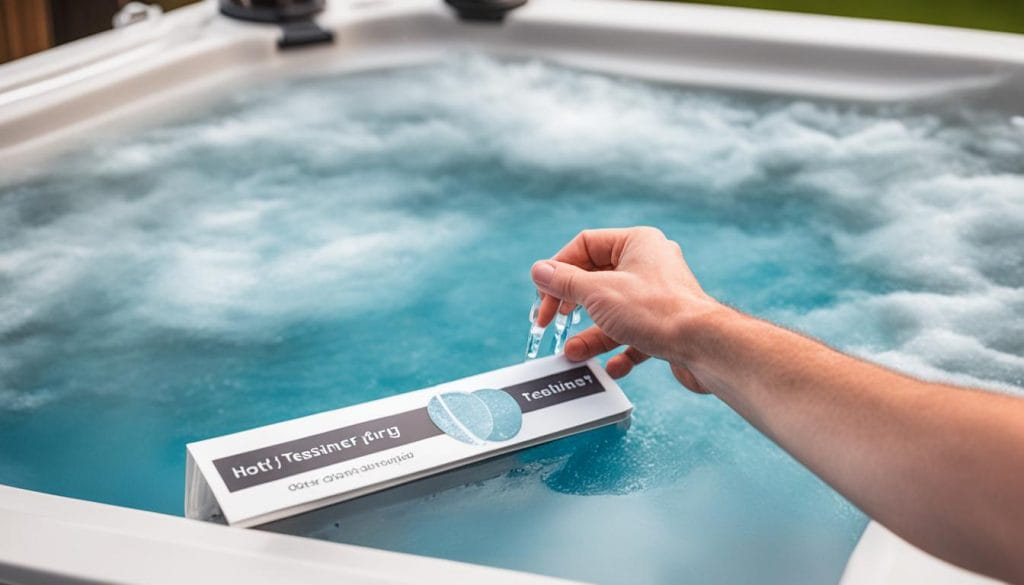 Test and Treat Hot Tub Water