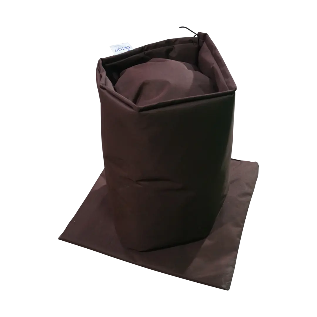 Lay-z Spa Airjet (s100) Hot Tub Insulated Pump Cover: Brown Bag With Black Handle