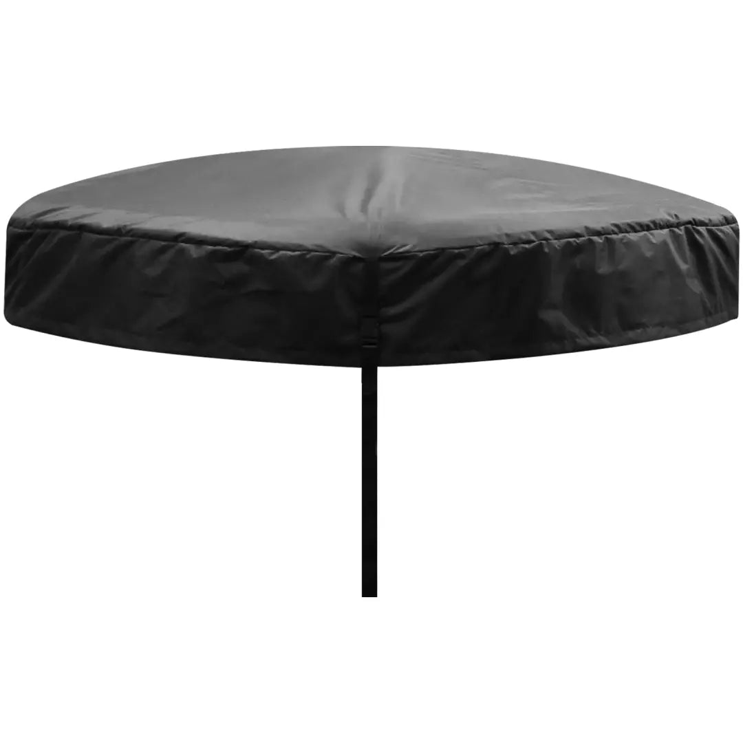 Black Waterproof Cover For Round Outdoor Table, Perfect Accessory For Inflatable Hot Tubs