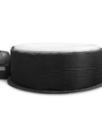 Insulated Hot Tub Jacket For Intex Purespa Bubble With Black Exterior And White Interior