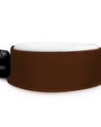 Close-up Of a Brown And White Hot Tub With Black Bag Showcasing Insulated Hot Tub Jacket For Lay-z Spa