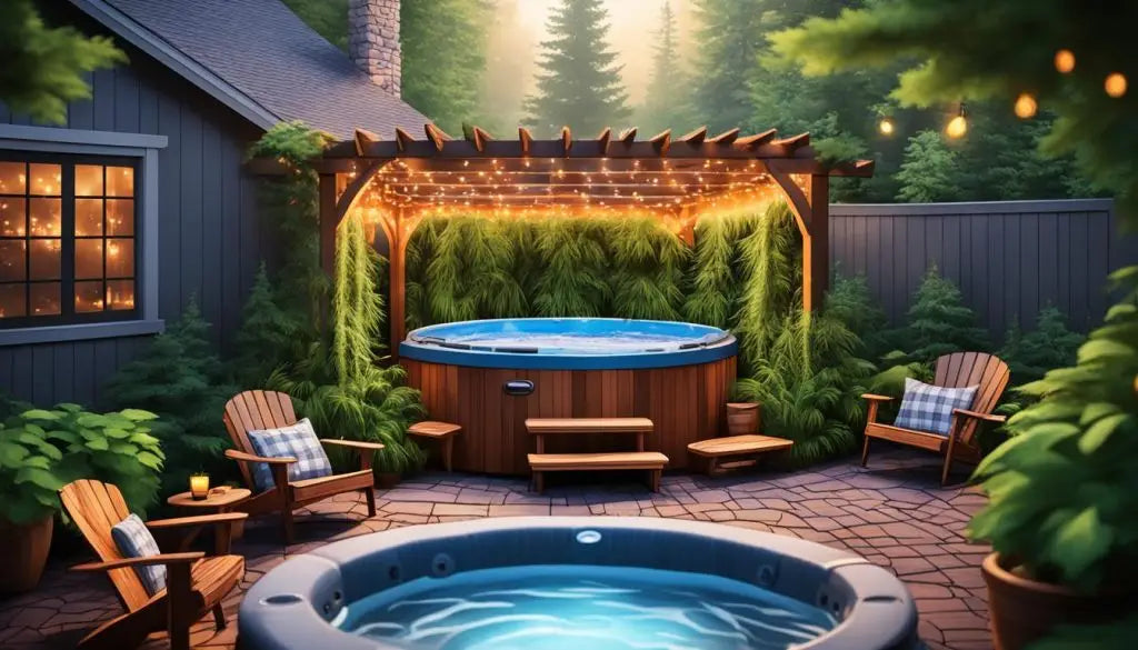 outdoor hot tub privacy ideas outdoor hot tub privacy ideas
