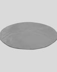 Insulated Hot Tub Mat For Lay-z Spa: Round Grey Plastic Tray On White Background
