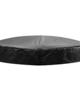 Round Black Thermal Cover For Mspa Hot Tubs; Insulated Lid Ensures Heat Retention