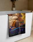 Cwtchy Covers Cap’n Cwtch Hot Tub Towel Catalog With Swichy Covers Logo On White Surface