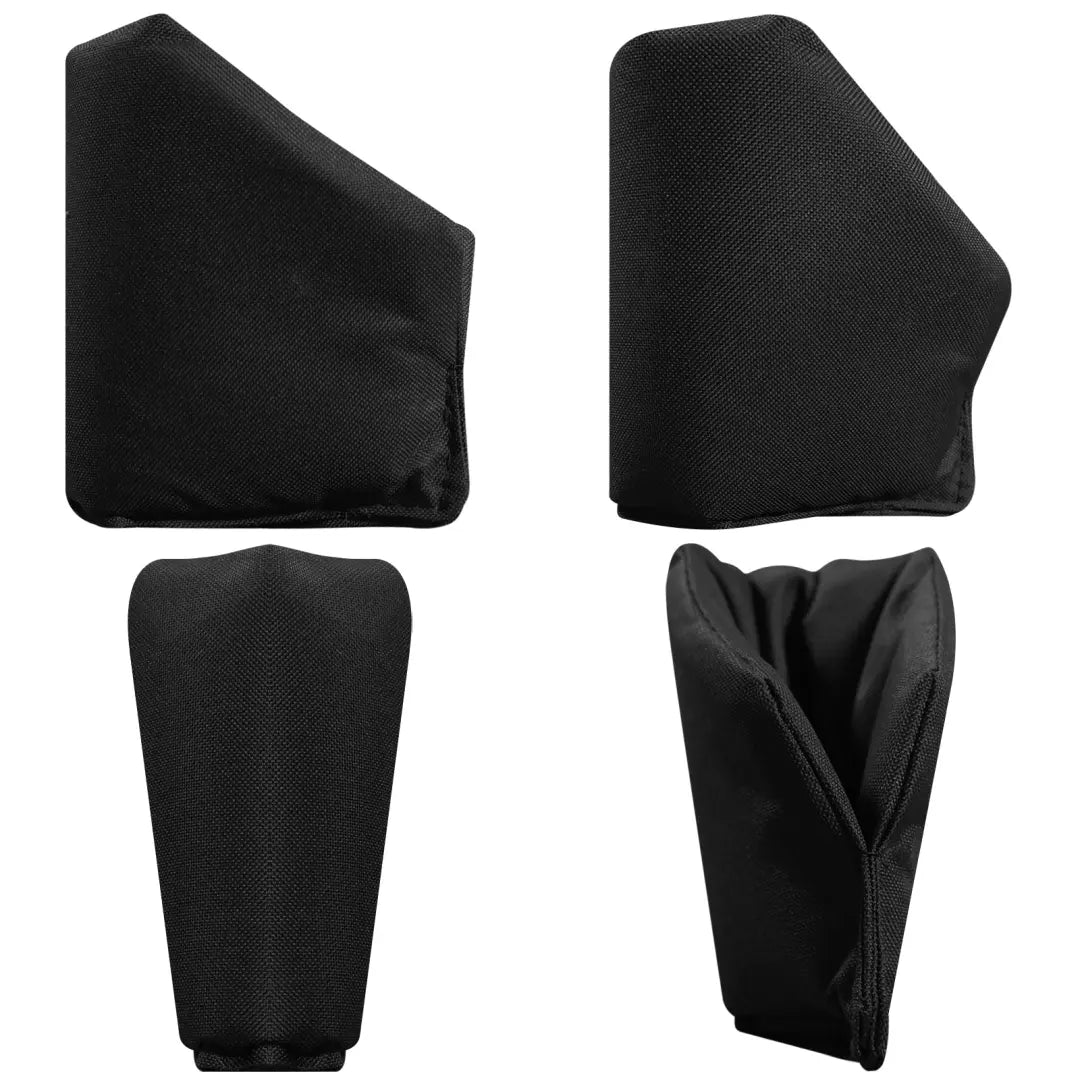 Black Neoprene Protective Covers For Body Armor Plates In Insulated Jacket For Garden Taps