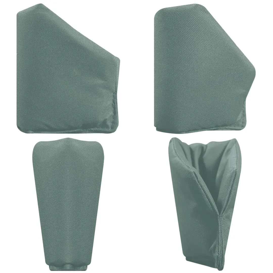 Insulated Jacket For Garden Taps With Sage Green Soft Armor Plates For Added Protection