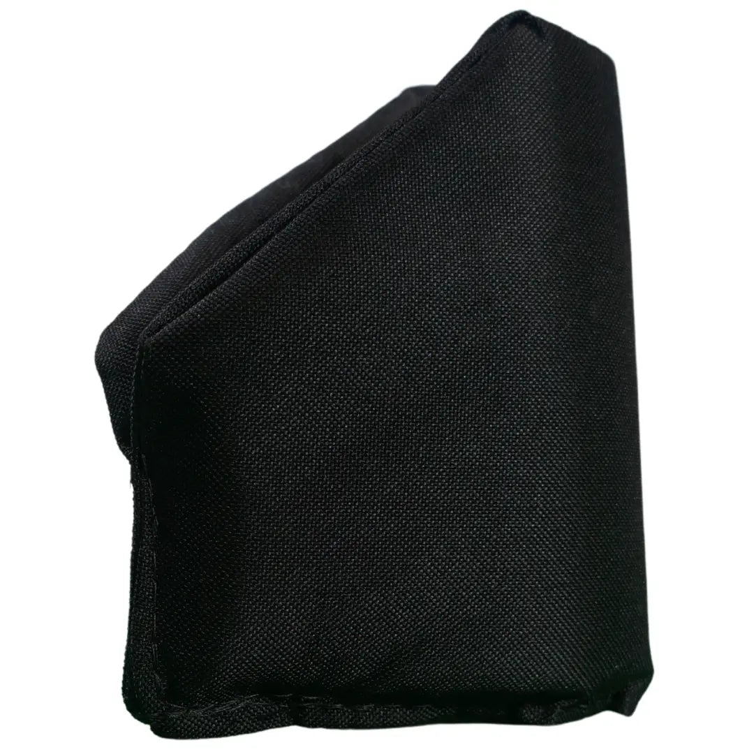 Black Triangular Fabric Wallet With Insulated Jacket For Garden Taps